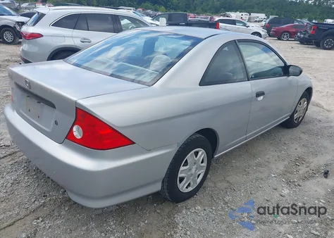 2005 Honda Civic Vp from USA, damaged, VIN 1HGEM22135L080266